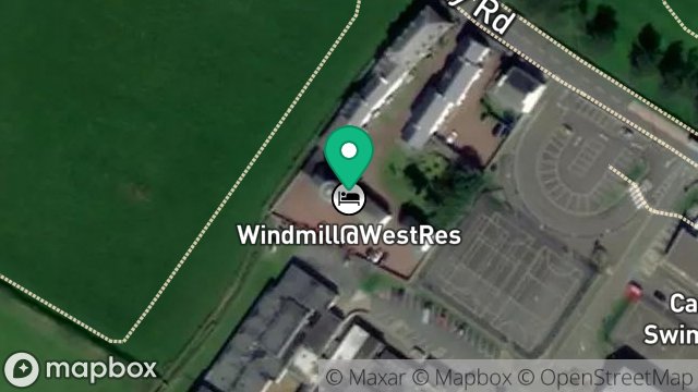 Map showing MILL TOWER, ARBORY ROAD, CASTLETOWN, ISLE OF MAN, IM9 1HA