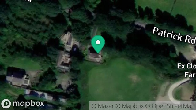 Map showing DOMA BEG, PATRICK ROAD, ST. JOHNS, ISLE OF MAN, IM4 3BR