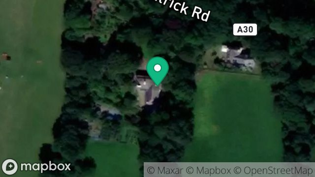 Map showing ASH LODGE, PATRICK ROAD, ST. JOHNS, ISLE OF MAN, IM4 3BR