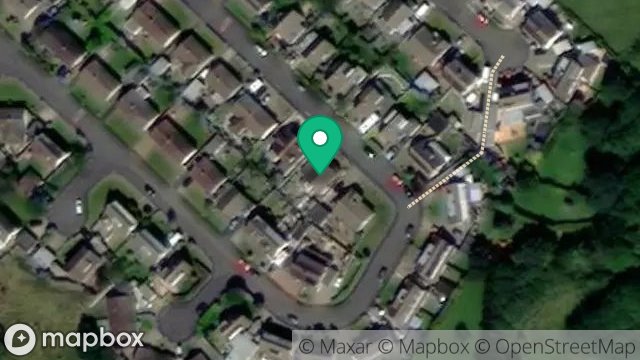 Map showing 85, BALLANORRIS CRESCENT, BALLABEG, CASTLETOWN, ISLE OF MAN, IM9 4ES