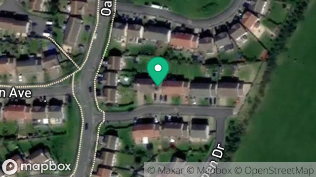 Map showing 3, ASPEN DRIVE, BALLAWATTLEWORTH ESTATE, PEEL, ISLE OF MAN, IM5 1WS