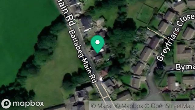 Map showing ARBORY COTTAGE, MAIN ROAD, BALLABEG, CASTLETOWN, ISLE OF MAN, IM9 4HA