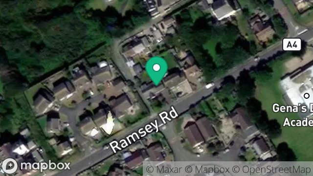 Map showing CAIR VIE, BELLE VUE, PEEL, ISLE OF MAN, IM5 1UH