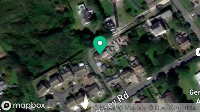 Map showing BRIARDALE, BELLE VUE, PEEL, ISLE OF MAN, IM5 1UH