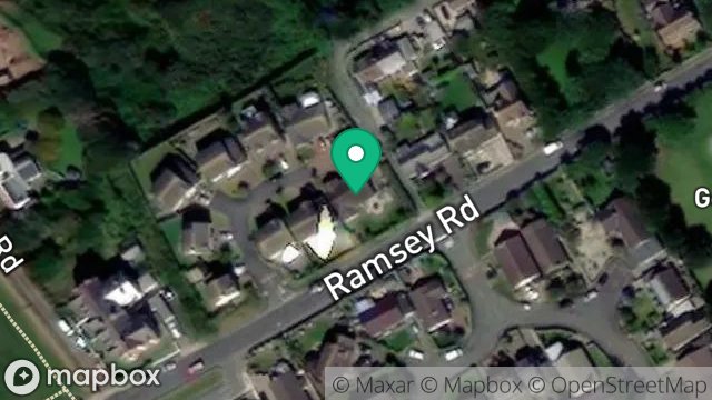 Map showing NEW HOUSING ESTATE, ST PATRICKS VIEW, PEEL, ISLE OF MAN, IM5 1UR