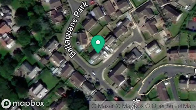 Map showing 41, BALLAQUANE PARK, PEEL, ISLE OF MAN, IM5 1PX