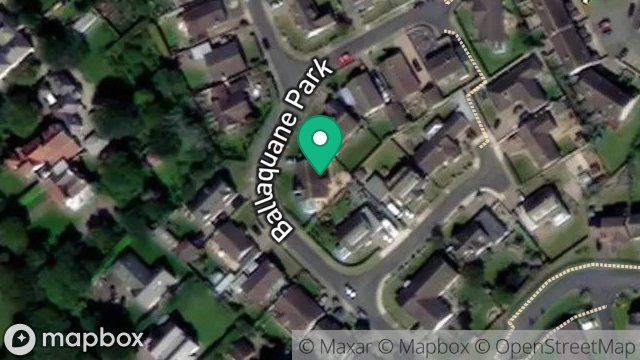 Map showing 39-40, BALLAQUANE PARK, PEEL, ISLE OF MAN, IM5 1PX
