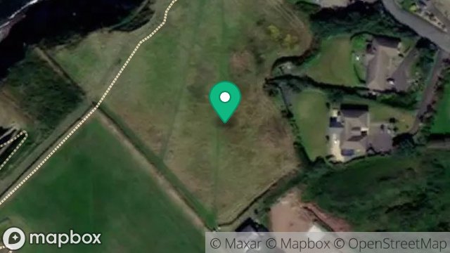 Map showing FIELD 314321, BATTERY ROAD, PEEL, ISLE OF MAN, IM5 1UJ