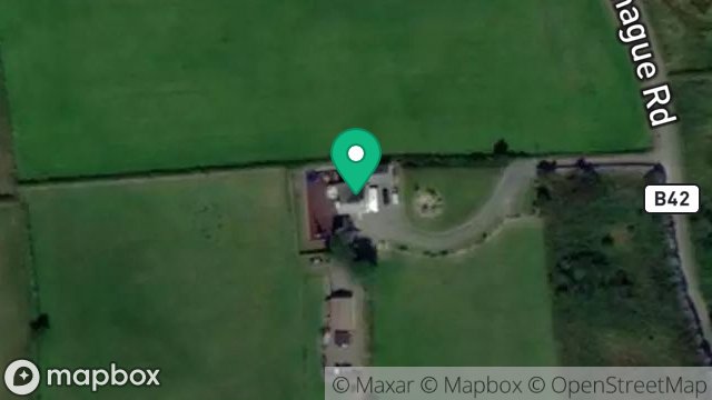 Map showing MAHALO, RONAGUE ROAD, BALLABEG, CASTLETOWN, ISLE OF MAN, IM9 4HF