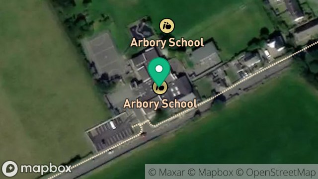 Map showing ISLE OF MAN EDUCATION, ARBORY SCHOOL, MAIN ROAD, BALLABEG, CASTLETOWN, ISLE OF MAN, IM9 4LH