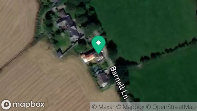 Map showing 1 BARNELL COTTAGES, BARNELL LANE, PATRICK VILLAGE, ISLE OF MAN, IM5 3AN