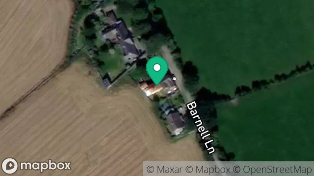 Map showing BARNELL COTTAGE, BARNELL LANE, PATRICK VILLAGE, ISLE OF MAN, IM5 3AN