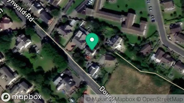Map showing TORONTO VALE, TYNWALD ROAD, PEEL, ISLE OF MAN, IM5 1JL