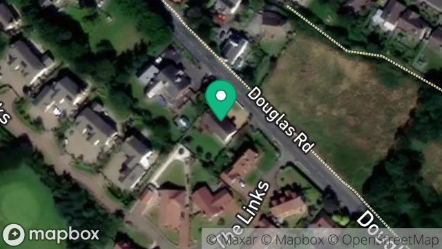 Map showing CUSHLIN-MY-CHREE, DOUGLAS ROAD, PEEL, ISLE OF MAN, IM5 1JW