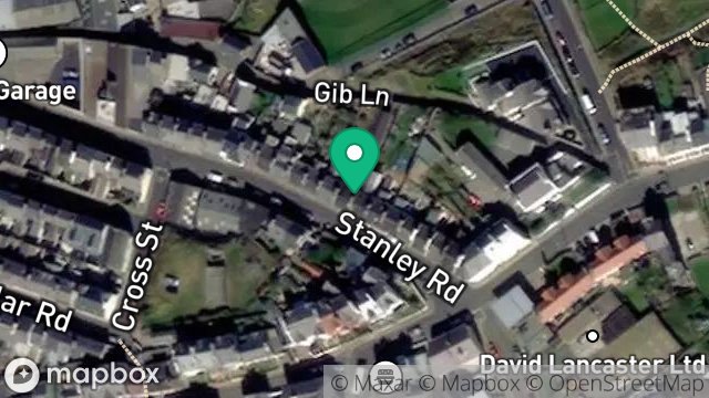 Map showing 16, STANLEY ROAD, PEEL, ISLE OF MAN, IM5 1NX