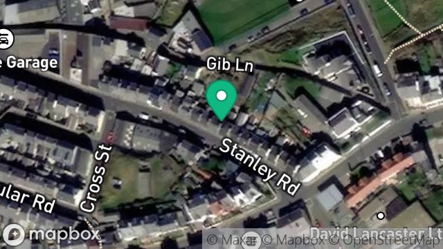 Map showing 18, STANLEY ROAD, PEEL, ISLE OF MAN, IM5 1NX