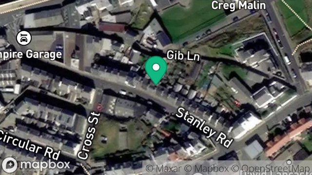 Map showing 24, STANLEY ROAD, PEEL, ISLE OF MAN, IM5 1NY