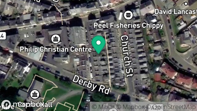 Map showing 15, MONA STREET, PEEL, ISLE OF MAN, IM5 1HJ