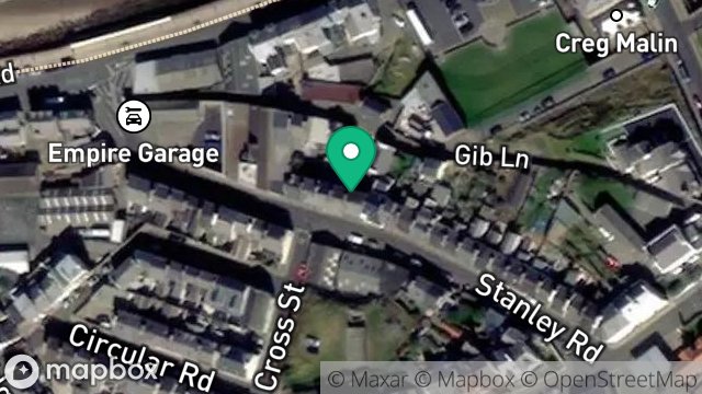 Map showing 34, STANLEY ROAD, PEEL, ISLE OF MAN, IM5 1NY
