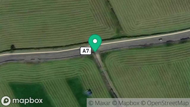 Map showing TEMPORARY ACCESS TO FIELD 424857, MAIN ROAD, COLBY, ISLE OF MAN, IM9 4LJ