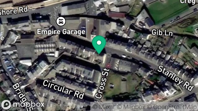 Map showing 7, STANLEY ROAD, PEEL, ISLE OF MAN, IM5 1NY