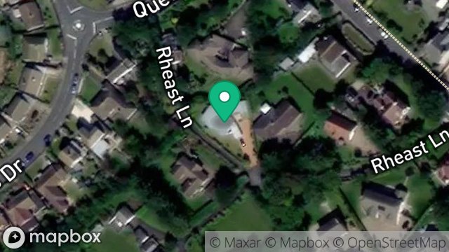 Map showing WHITE LODGE, RHEAST LANE, PEEL, ISLE OF MAN, IM5 1BG