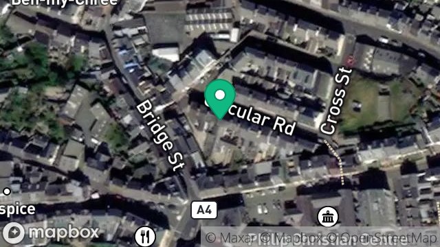 Map showing 6, CIRCULAR ROAD, PEEL, ISLE OF MAN, IM5 1ND