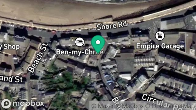 Map showing 23, BRIDGE STREET, PEEL, ISLE OF MAN, IM5 1NQ