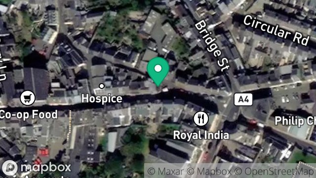 Map showing LANDLORDS SUPPLY, POWELL HOUSE, 41, MICHAEL STREET, PEEL, ISLE OF MAN, IM5 1HE