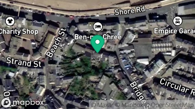 Map showing 5, DUKE STREET, PEEL, ISLE OF MAN, IM5 1NG