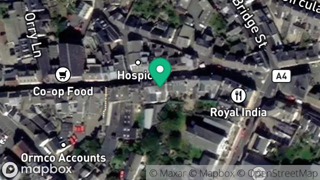 Map showing 36, MICHAEL STREET, PEEL, ISLE OF MAN, IM5 1HD