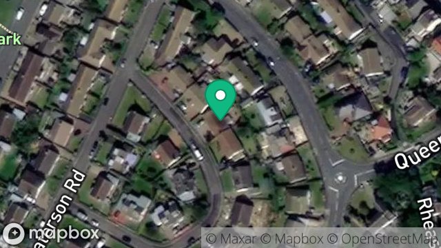 Map showing 5, BALLATERSON CRESCENT, PEEL, ISLE OF MAN, IM5 1BL