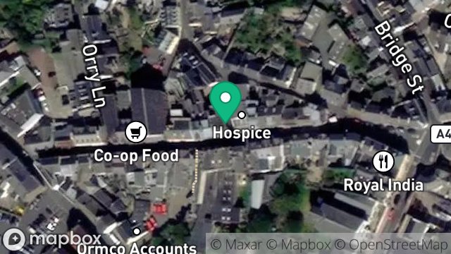 Map showing FLAT 1, 25, MICHAEL STREET, PEEL, ISLE OF MAN, IM5 1HB