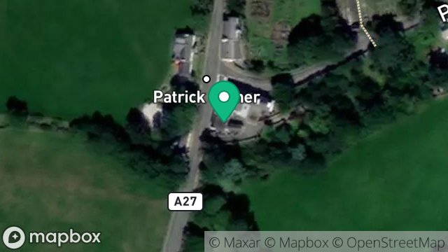 Map showing 3 COTTAGE, PATRICK CORNER, PATRICK VILLAGE, ISLE OF MAN, IM5 3AL
