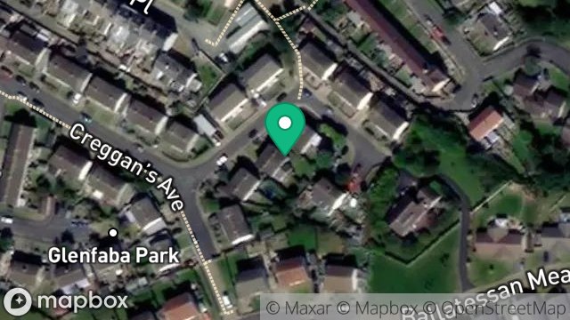 Map showing 8, CORRINS WAY, PEEL, ISLE OF MAN, IM5 1DF