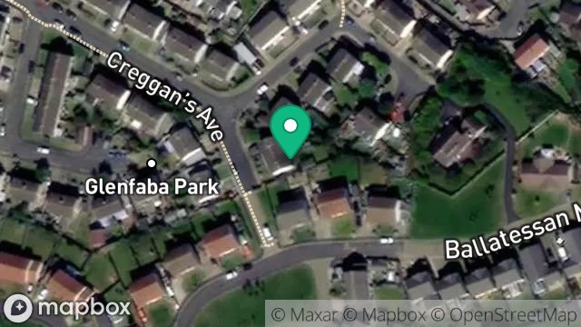 Map showing 27, CREGGANS AVENUE, PEEL, ISLE OF MAN, IM5 1DE