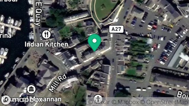 Map showing 6, STATION ROAD, PEEL, ISLE OF MAN, IM5 1AY