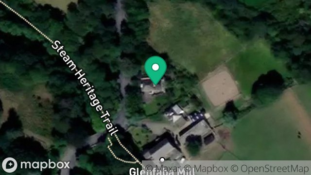 Map showing BRIDGE HOUSE, GLENFABA ROAD, RAGGATT, PEEL, ISLE OF MAN, IM5 3AB