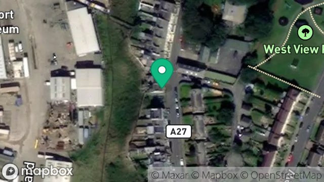 Map showing 68, PATRICK STREET, PEEL, ISLE OF MAN, IM5 1BS