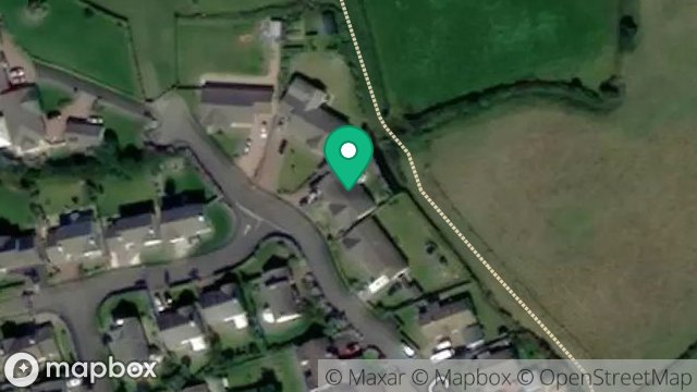 Map showing 26, CRONK CULLYN, COLBY, ISLE OF MAN, IM9 4NQ