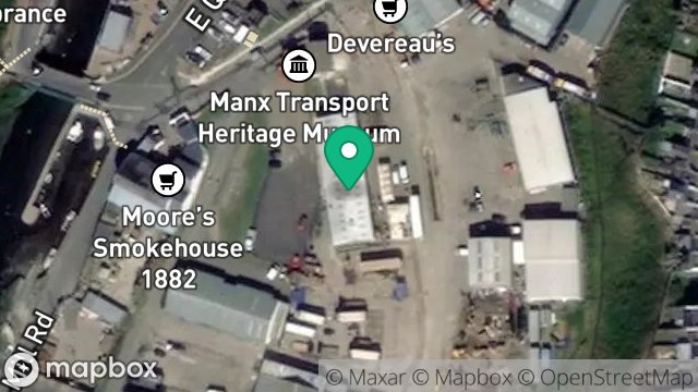 Map showing GOURMET MANNIN, UNIT 17, ISLE OF MAN FOOD PARK, MILL ROAD, PEEL, ISLE OF MAN, IM5 1TD
