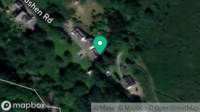 Map showing DEEP WATER, GLEN RUSHEN ROAD, GLEN MAYE, ISLE OF MAN, IM5 3BA