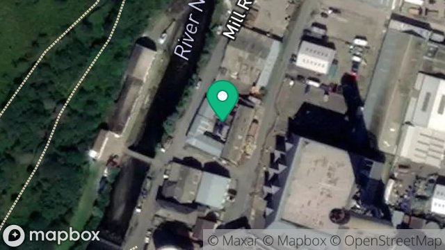 Map showing PEEL COMMISSIONERS DEPOT, MILL ROAD, PEEL, ISLE OF MAN, IM5 1TB