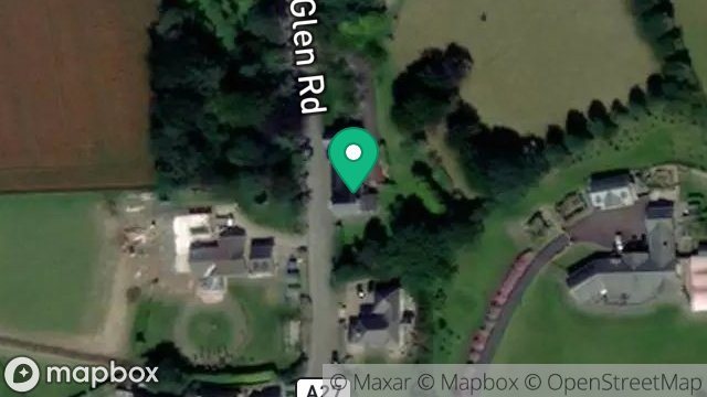 Map showing ARBORY HOUSE, GLEN ROAD, COLBY, ISLE OF MAN, IM9 4HW
