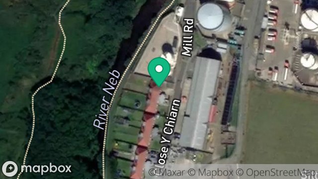 Map showing 1, CLOSE CHIARN, PEEL, ISLE OF MAN, IM5 1TF