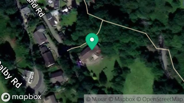 Map showing MOUNTAIN VIEW, SOUND ROAD, GLEN MAYE, ISLE OF MAN, IM5 3BJ