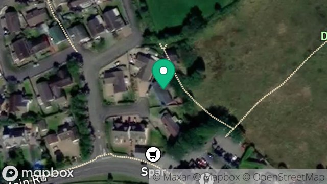 Map showing 4, BALLACRIY PARK, COLBY, ISLE OF MAN, IM9 4LS