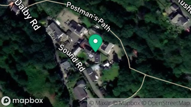 Map showing VALICOT COTTAGE, SOUND ROAD, GLEN MAYE, ISLE OF MAN, IM5 3BJ