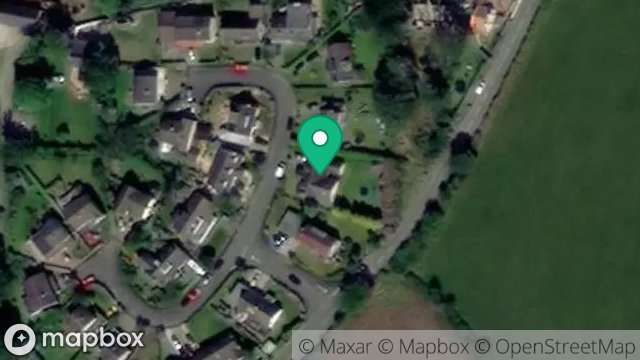 Map showing 2, BALLACHRINK, COLBY, ISLE OF MAN, IM9 4PB