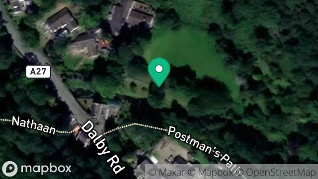 Map showing LAND ADJACENT TO, THE ANCHORAGE, MAIN ROAD, GLEN MAYE, ISLE OF MAN, IM5 3BH